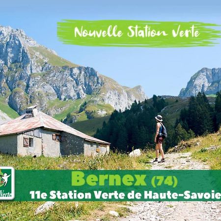 Ferienwohnung Duplex Dent D'Oche Bernex Exterior foto