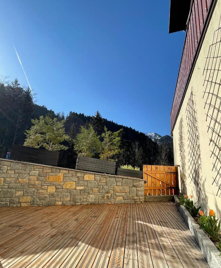 Ferienwohnung Duplex Dent D'Oche Bernex Exterior foto