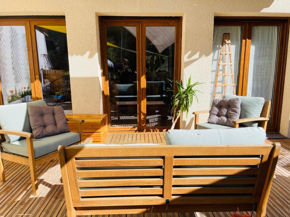 Ferienwohnung Duplex Dent D'Oche Bernex Exterior foto