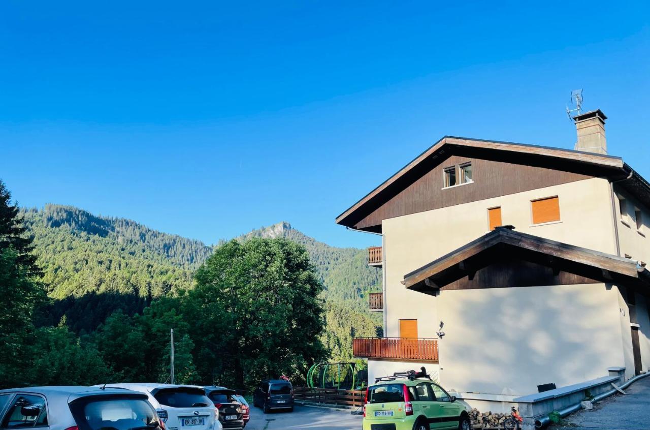 Ferienwohnung Duplex Dent D'Oche Bernex Exterior foto